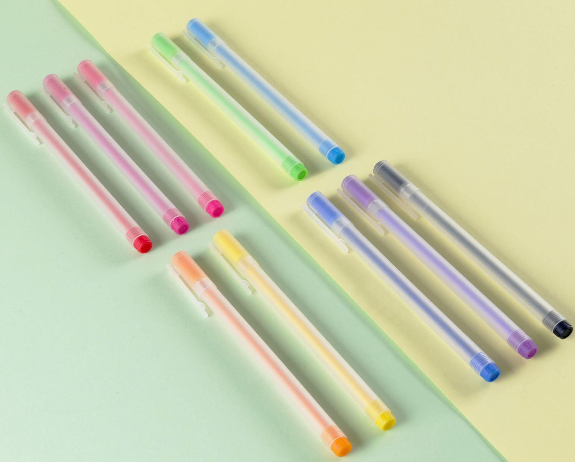 Wholesale 10pcs Color Neutral Needle Pen
